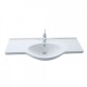 Ένθετος Νιπτήρας Επίπλου Μπάνιου 87.2X50cm Creavit Smile ET185 Λευκός